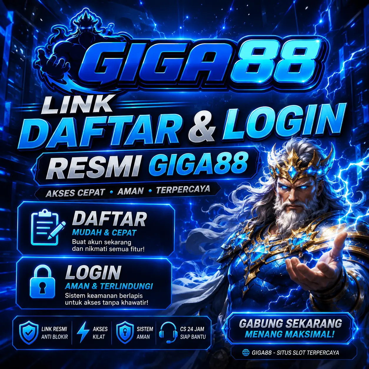 GIGA88: Link Login & Daftar Resmi Raksasa Slot Terpercaya